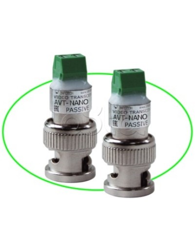 Комплект пассивных приемопередатчиков ИНФОТЕХ AVT-Nano Passive XL в Самаре Видеоусилители, Модуляторы, Делители Pintop.ru