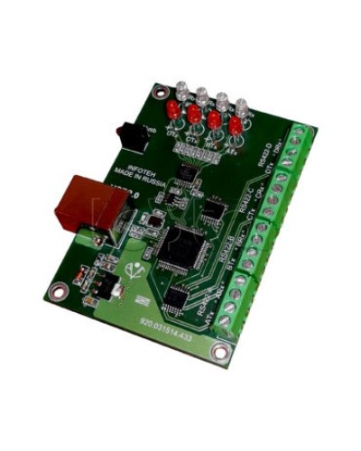 Конвертер USB/RS-422 ИНФОТЕХ AVT-USB/4RS422 в Самаре Дополнительное оборудование для ОПС Pintop.ru