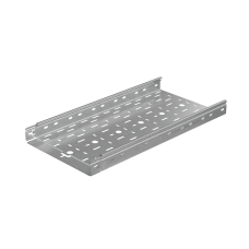 Лоток перфорированный 50х300х1,5 L5000 мм "Быстрый монтаж ПЛЮС" КМ-профиль (LPplus50-300-1.5-5000)