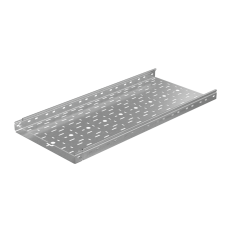 Лоток перфорированный 50х400х1,0 L3000 мм "Быстрый монтаж ПЛЮС" HD КМ-Профиль (LPplus50-400-1.0-3000 HD)