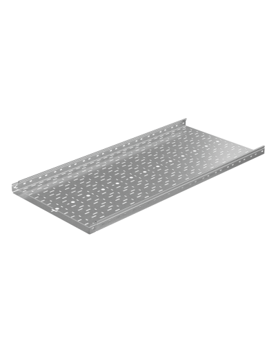 Лоток перфорированный 50х600х1,0 L3000 мм Быстрый монтаж ПЛЮС INOX304 КМ-Профиль (LPplus50-600-1.0-3000 INOX304) в Самаре Кабельные лотки Pintop.ru