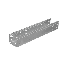 Лоток перфорированный 80х100х1,2 L2000 мм "Быстрый монтаж ПЛЮС" HD КМ-Профиль (LPplus80-100-1.2-2000 HD)