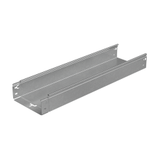 Лоток неперфорированный 80х200х1,5 L2500 мм "Быстрый монтаж ПЛЮС" HD85 КМ-профиль (LNplus80-200-1.5-2500 HD85)