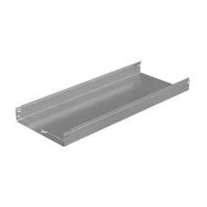 Лоток неперфорированный 80х400х1,0 L6000 мм "Быстрый монтаж ПЛЮС" HD85 КМ-профиль (LNplus80-400-1.0-6000 HD85)