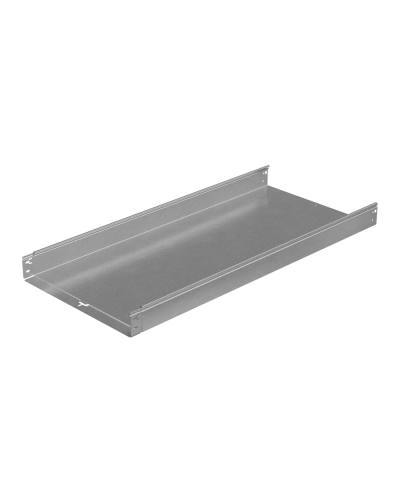 Лоток неперфорированный 80х500х1,2 L3000 мм Быстрый монтаж ПЛЮС HD85 КМ-профиль (LNplus80-500-1.2-3000 HD85) в Самаре Кабельные лотки Pintop.ru