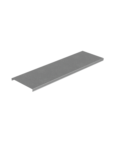 Крышка лотка 200х1,0 L2000 мм ПЛЮС КМ-Профиль (KLplus200-1.0-2000) в Самаре Аксессуары для лотков Pintop.ru