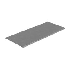 Крышка лотка 400х0,7 L2500 мм "ПЛЮС" INOX304 КМ-Профиль (KLplus400-0.7-2500 INOX304)