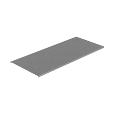 Крышка лотка 500х1,0 L2000 мм "ПЛЮС" INOX304 КМ-Профиль (KLplus500-1.0-2000 INOX304)