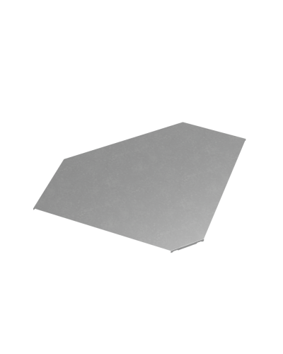Крышка горизонтального угла 90 гр. 600 мм ПЛЮС КМ-Профиль (KGLplus90-600) в Самаре Аксессуары для лотков Pintop.ru