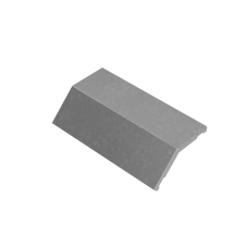 Крышка внешнего вертикального угла 45 гр. 300 мм "ПЛЮС" HD85 КМ-профиль (KVLplus45-300 HD85)