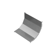 Крышка внутреннего вертикального угла 90 гр. 200 мм "ПЛЮС" КМ-Профиль (KNLplus90-200)