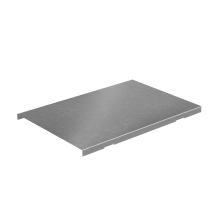 Крышка угла вертикального внешнего 600 мм с разворотом трассы на 90 гр. "ПЛЮС" HD КМ-Профиль (KVLPDplus90-600 HD)