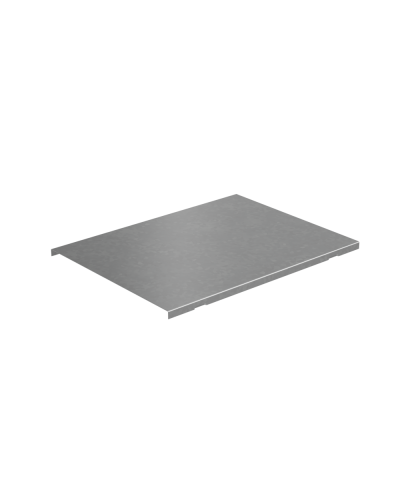 Крышка на вертикальный Т-ответвитель переходник 300-200 мм с разворотом трассы на 90 гр. ПЛЮС (нижняя часть меньше исходной) КМ-Профиль (KTDPSplus90-300-200) в Самаре Аксессуары для лотков Pintop.ru