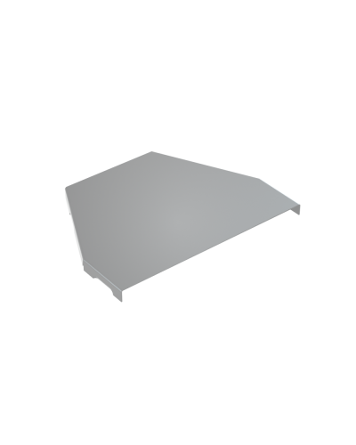 Крышка переходника центрального 100-200 мм КМ-Профиль (KPD100-200-C) в Самаре Аксессуары для лотков Pintop.ru