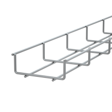 Проволочный лоток 35х300 L3000 мм INOX304 КМ-Профиль (PL35-300-3000 INOX304)