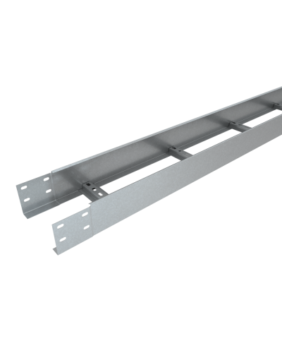 Лоток лестничный 100х500х1,2 L3000 мм Быстрый монтаж HD КМ-Профиль (LLS100-500-1.2-3000 HD) в Самаре Кабельные лотки Pintop.ru