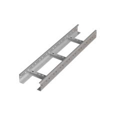 Лоток лестничный 80х500х1,2 L3000 мм INOX304 N КМ-Профиль (LL80-500-1.2-3000 INOX304 N)