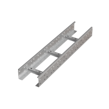 Лоток лестничный 100х150х1,5 L6000 мм N КМ-профиль (LL100-150-1.5-6000 N)