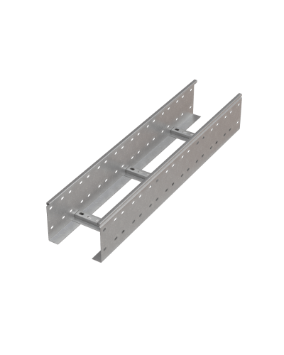 Лоток лестничный 150х300х2,0 L4500 мм HD N КМ-профиль (LL150-300-2.0-4500 HD N) в Самаре Кабельные лотки Pintop.ru