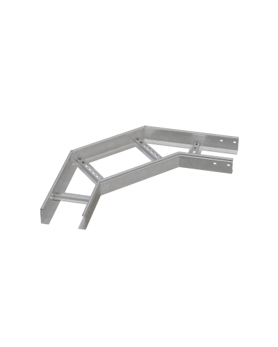 Угол лестничный горизонтальный 90 гр. 80х400х1,2 мм INOX304 N КМ-Профиль (LGL90-80-400-1.2 INOX304 N) в Самаре Аксессуары для лотков Pintop.ru