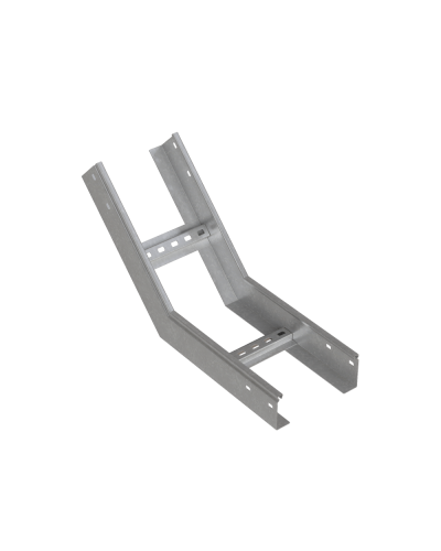 Угол лестничный вертикальный внутренний 45 гр. 80х500х1,5 мм HD85 N КМ-профиль (LNL45-80-500-1.5 HD85 N) в Самаре Аксессуары для лотков Pintop.ru