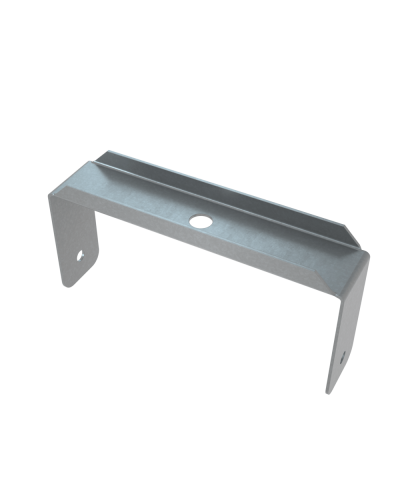 Скоба для подвеса на шпильке 150 мм INOX304 КМ-Профиль (SPS150 INOX304) в Самаре Держатели, клипсы, скобы Pintop.ru