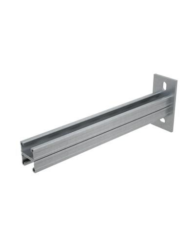 Страт-консоль двойная усиленная 41х21 L100 s:2,5 мм HD КМ-Профиль (2KSSU21-100 HD) в Самаре Аксессуары для лотков Pintop.ru