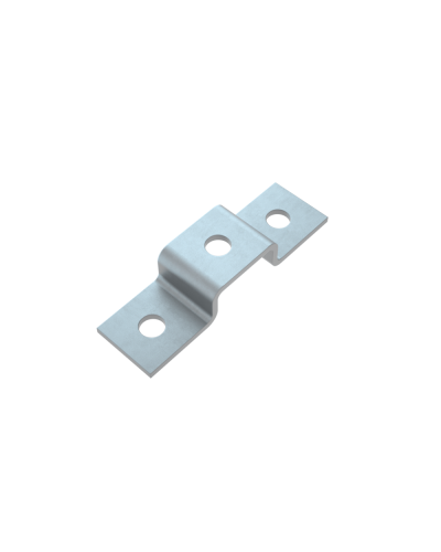 Прямоугольная скоба для страт-профиля 41х21 мм HD85 КМ-профиль (PS41-21 HD85) в Самаре Держатели, клипсы, скобы Pintop.ru