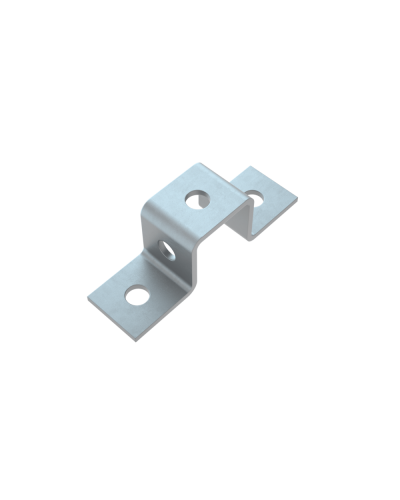 Прямоугольная скоба для страт-профиля 41х41 мм КМ-Профиль (PS41-41) в Самаре Держатели, клипсы, скобы Pintop.ru