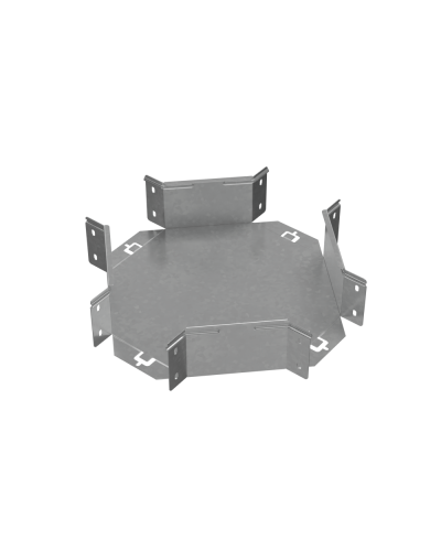 Х-разветвитель 100х150 мм ПЛЮС INOX304 КМ-Профиль (XDplus100-150 INOX304) в Самаре Аксессуары для лотков Pintop.ru