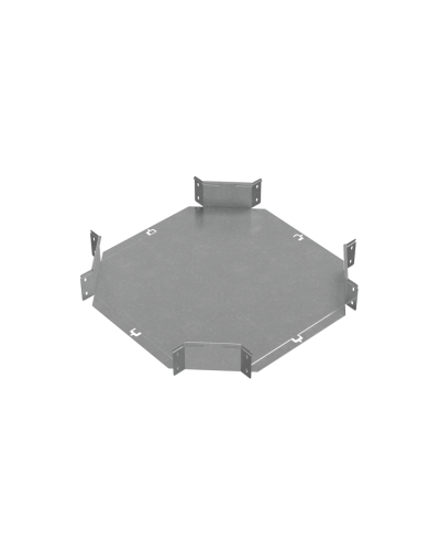 Х-разветвитель 100х400 мм ПЛЮС INOX304 КМ-Профиль (XDplus100-400 INOX304) в Самаре Аксессуары для лотков Pintop.ru