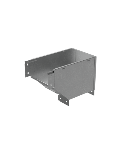 Угол вертикальный внешний R 100х200 мм с разворотом трассы на 90 гр. ПЛЮС HD КМ-Профиль (VLPDplus90-100-200-R HD) в Самаре Аксессуары для лотков Pintop.ru