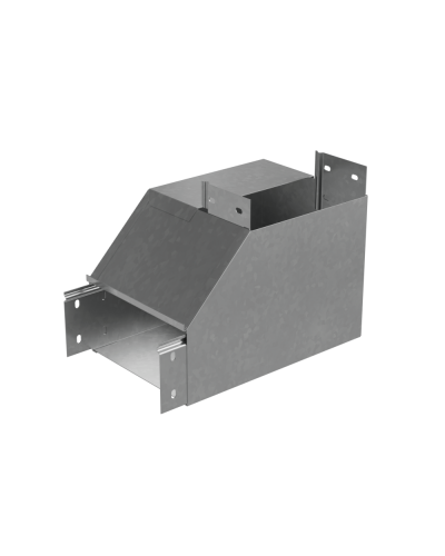 Угол вертикальный внутренний R 80х100 мм с разворотом трассы на 90 гр. ПЛЮС INOX304 КМ-Профиль (NLPDplus90-80-100-R INOX304) в Самаре Аксессуары для лотков Pintop.ru