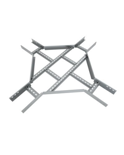 Х-разветвитель лестничный 70х100х1,5 мм КМ-Профиль (LXD70-100-1.5) в Самаре Аксессуары для лотков Pintop.ru