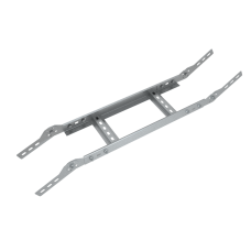 Вертикальный шарнирный угол 100х300х1,2 мм HD85 КМ-профиль (LSHL100-300-1.2 HD85)