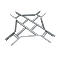 Х-разветвитель лестничный 50х150х1,2 мм "Быстрый монтаж" HD85 КМ-профиль (LXDS50-150-1.2 HD85)