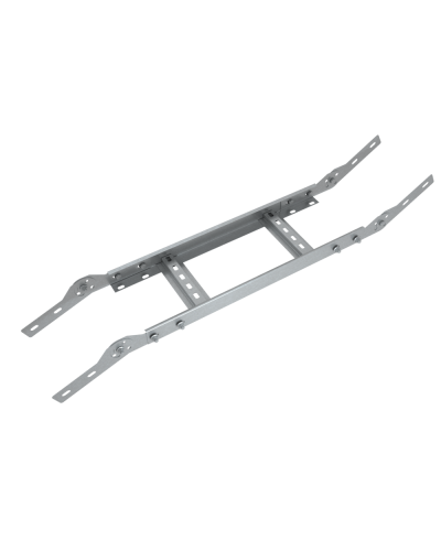 Вертикальный шарнирный угол 100х100х1,5 мм Быстрый монтаж КМ-Профиль (LSHLS100-100-1.5) в Самаре Аксессуары для лотков Pintop.ru