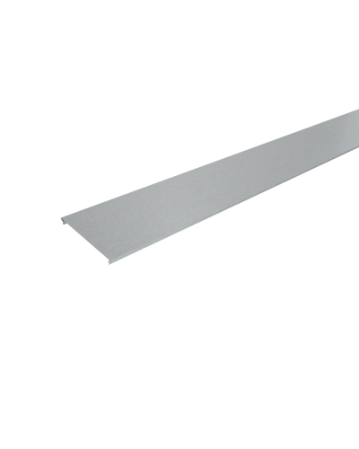 Крышка лестничного лотка 200х1,5 L2000 мм HD85 КМ-профиль (KLL200-1.5-2000 HD85) в Самаре Аксессуары для лотков Pintop.ru