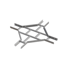 Х-разветвитель лестничный 50х100х2,0 мм N КМ-профиль (LXD50-100-2.0 N)