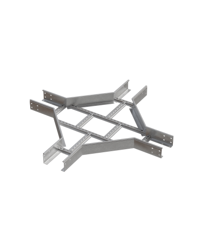 Х-разветвитель лестничный 100х150х1,2 мм N КМ-профиль (LXD100-150-1.2 N) в Самаре Аксессуары для лотков Pintop.ru