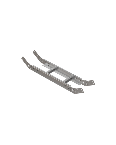 Вертикальный шарнирный угол 80х600х2,0 мм N КМ-профиль (LSHL80-600-2.0 N) в Самаре Аксессуары для лотков Pintop.ru