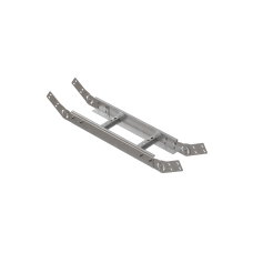 Вертикальный шарнирный угол 80х800х1,2 мм HD85 N КМ-профиль (LSHL80-800-1.2 HD85 N)