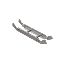 Вертикальный шарнирный угол 100х200х1,2 мм HD N КМ-профиль (LSHL100-200-1.2 HD N)