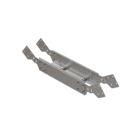 Вертикальный шарнирный угол 150х600х2,0 мм HD N КМ-профиль (LSHL150-600-2.0 HD N)