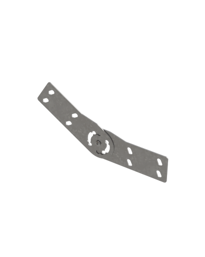 Комплект шарнирных соединителей для лестничного лотка H80 s:1,2 мм N КМ-профиль (LSH2 N) в Самаре Аксессуары для лотков Pintop.ru