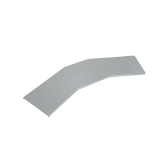 Крышка лестничного горизонтального угла 45 гр. 200 мм КМ-Профиль (KLGL45-200)