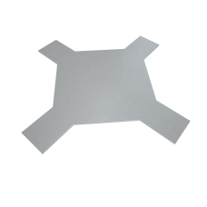 Крышка лестничного Х-разветвителя 700 мм КМ-профиль (KLXD700)