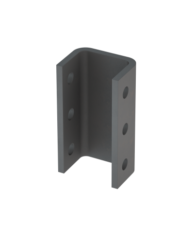 Крепление для профиля 50х35 мм приварное БП КМ-Профиль (KPP(бп)) в Самаре Аксессуары для лотков Pintop.ru