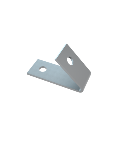 Уголок c острым углом 135 гр. с двумя отверстиями КМ-профиль (USG135-2) в Самаре Аксессуары для лотков Pintop.ru