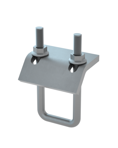 Зажим балочный усиленный 41 62-82 М10 КМ-Профиль (ZBU41 62-82 M10) в Самаре Крепеж Pintop.ru